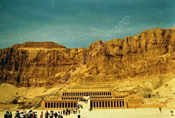 Distant View, Temples of Deir el Bahri
